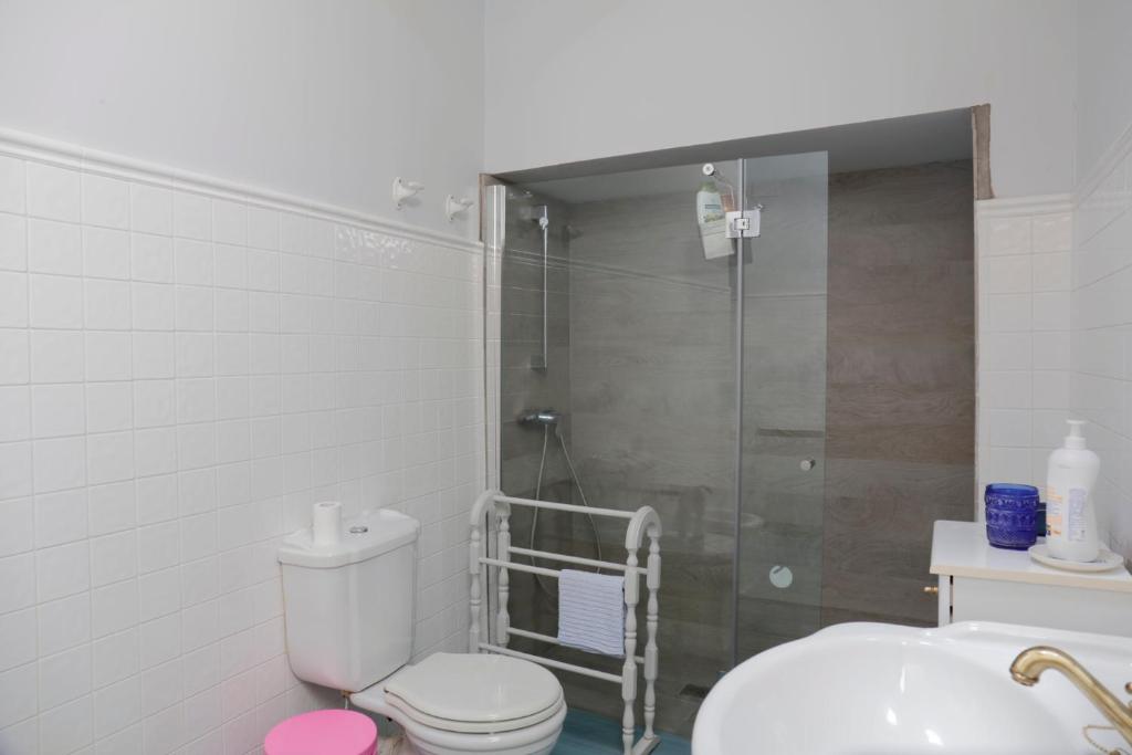Koupelna v ubytování Apartamento en casa del s.XVI