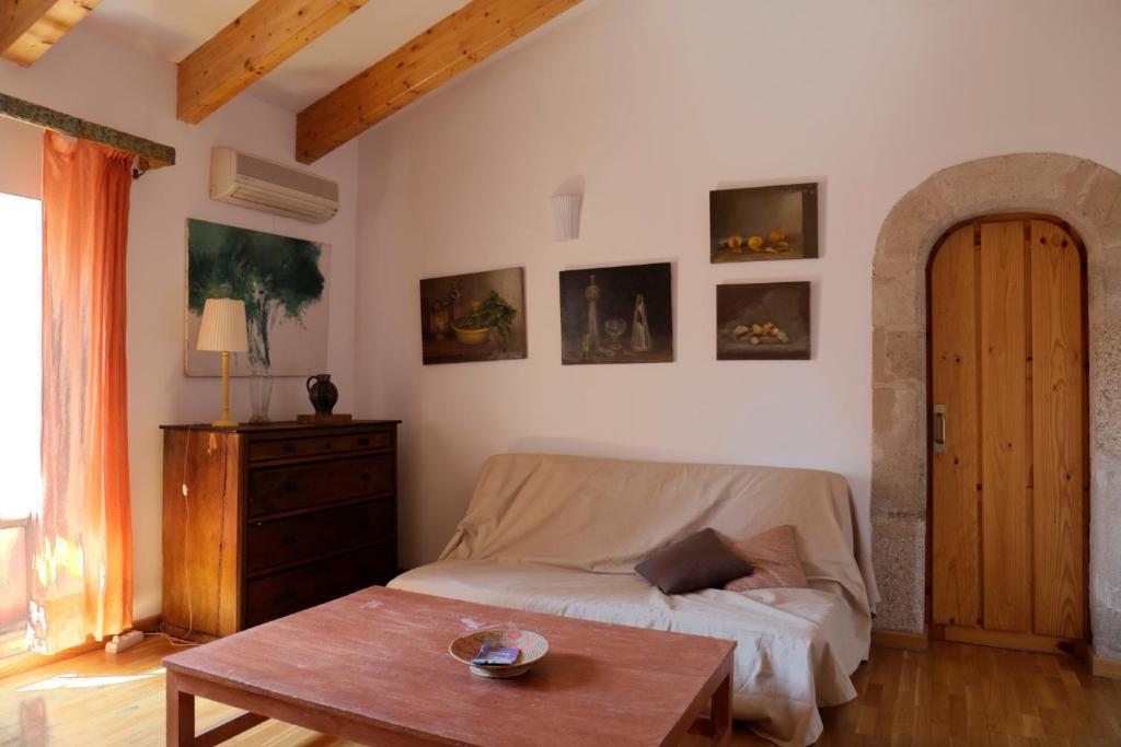 Postel nebo postele na pokoji v ubytování Apartamento en casa del s.XVI