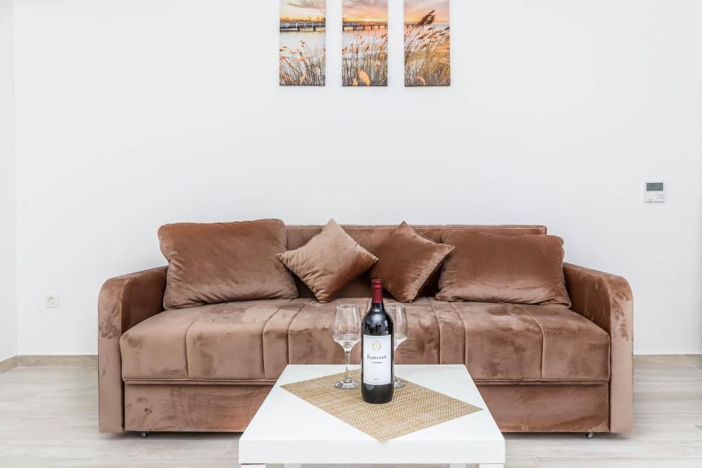 Posezení v ubytování Villa Casa Mia