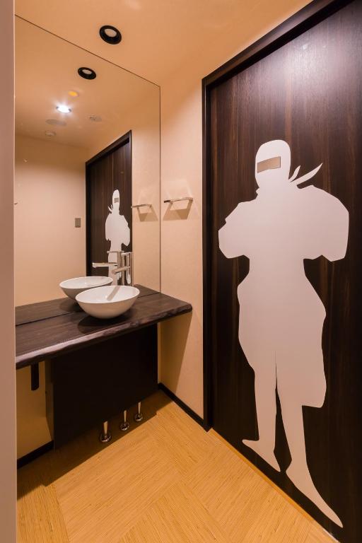 Koupelna v ubytování SARASA HOTEL Namba
