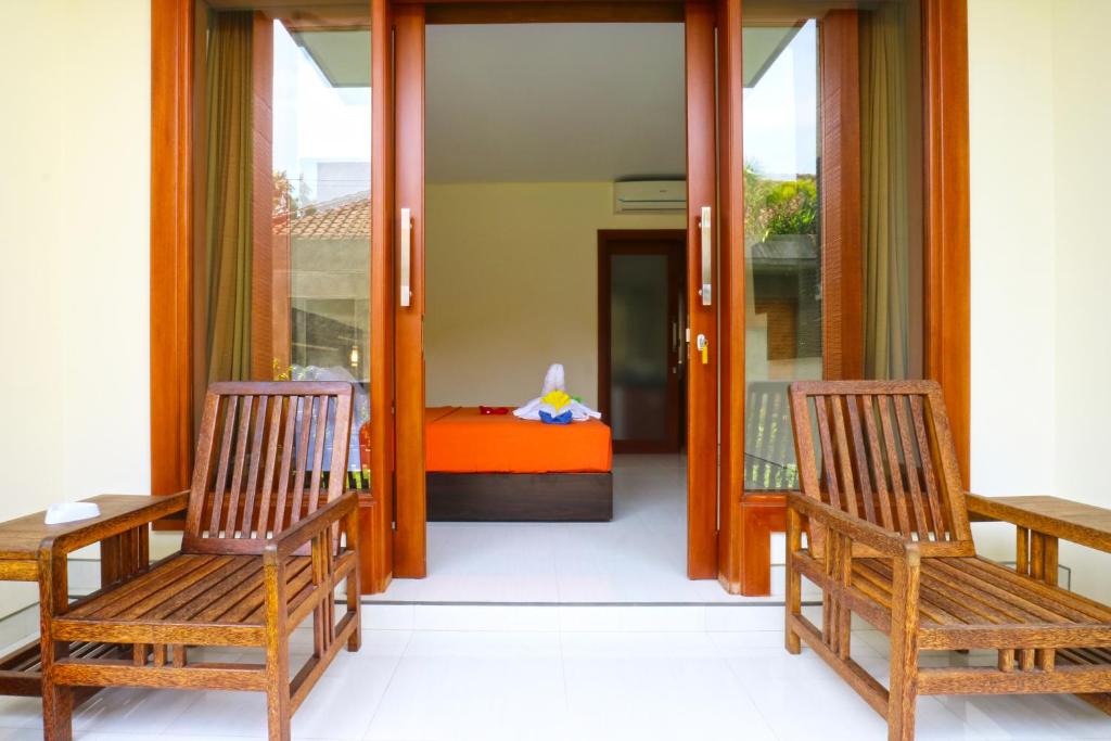 Posezení v ubytování Gempita House Bali