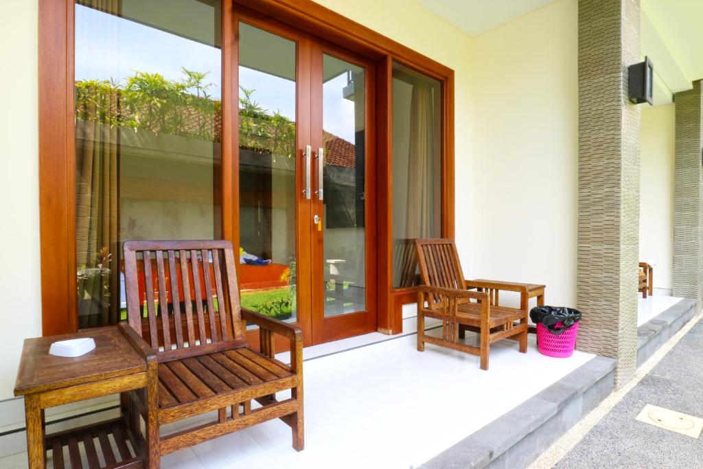 Posezení v ubytování Gempita House Bali