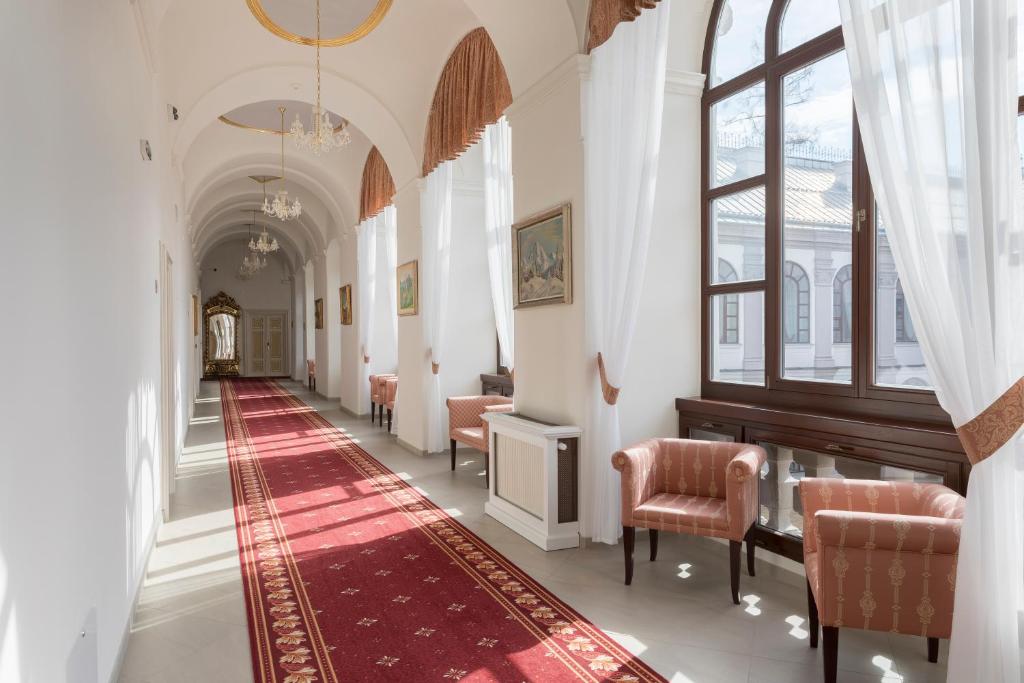 Posezení v ubytování Hotel Gino Park Palace