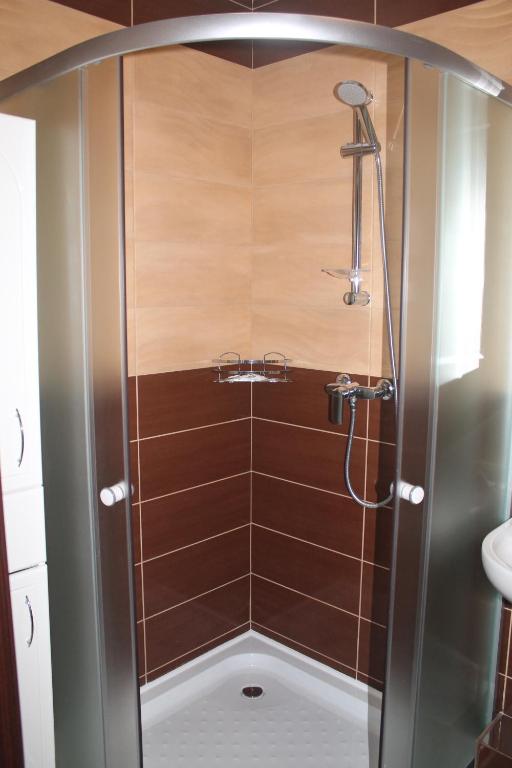 Koupelna v ubytování Westend Hotel Kyiv