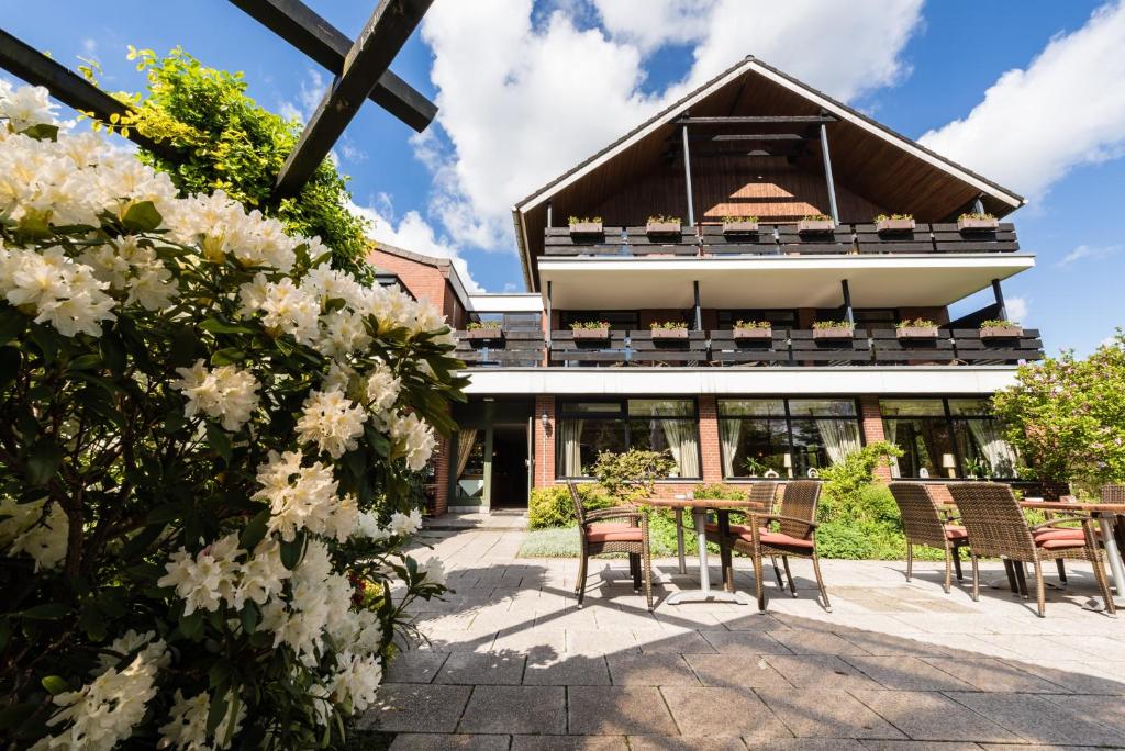 Balkón nebo terasa v ubytování Hotel Heide Kröpke