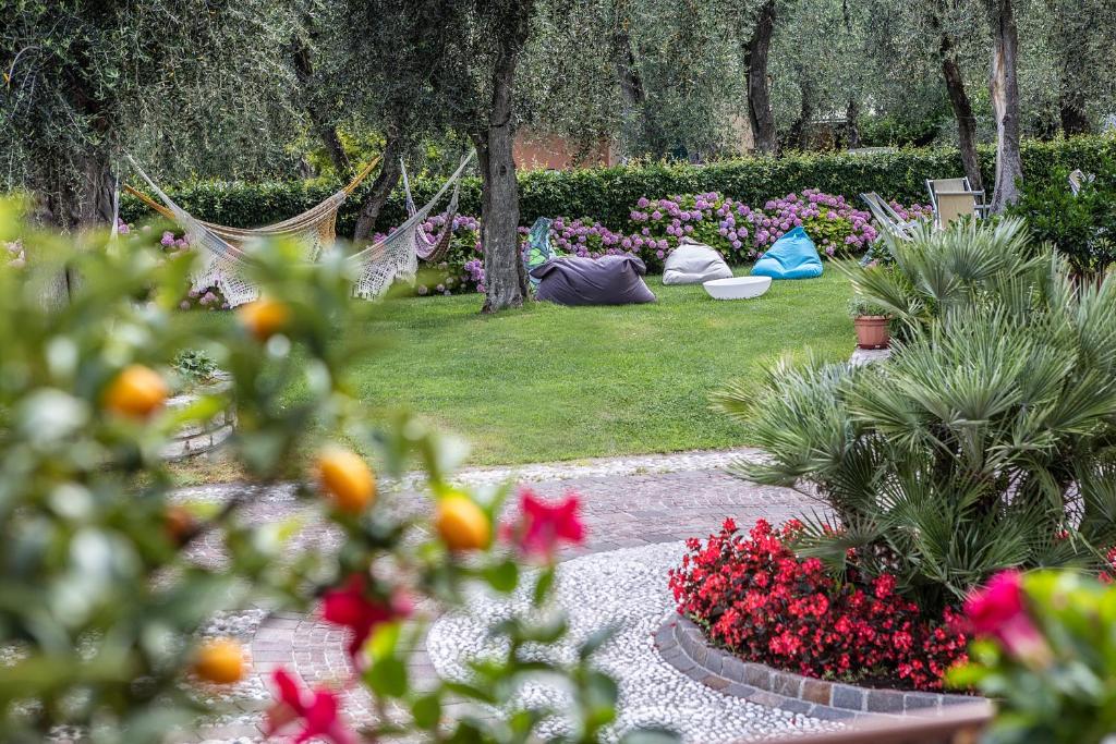 Zahrada ubytování Hotel Garnì Orchidea