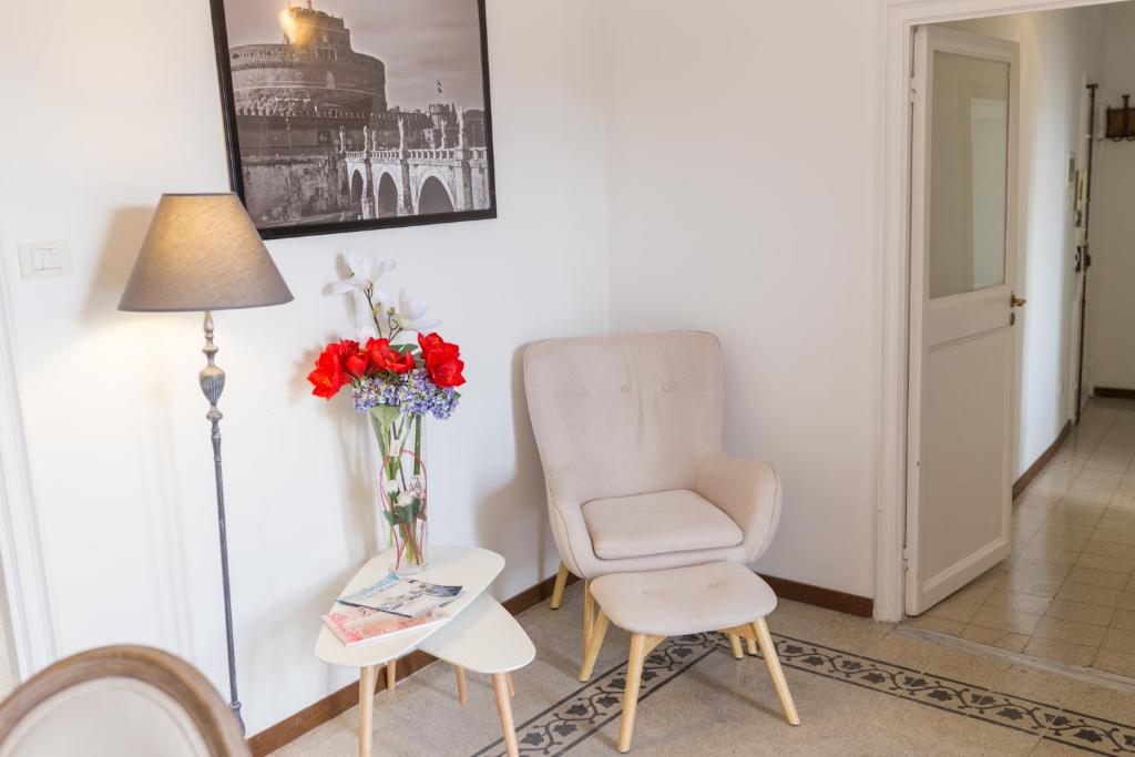 Część wypoczynkowa w obiekcie Pellegrino 75 Double Bedroom