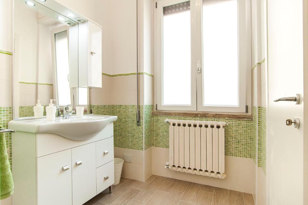Koupelna v ubytování Casa di Nora
