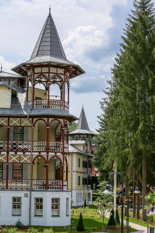 Budova, kde se hotel nachází