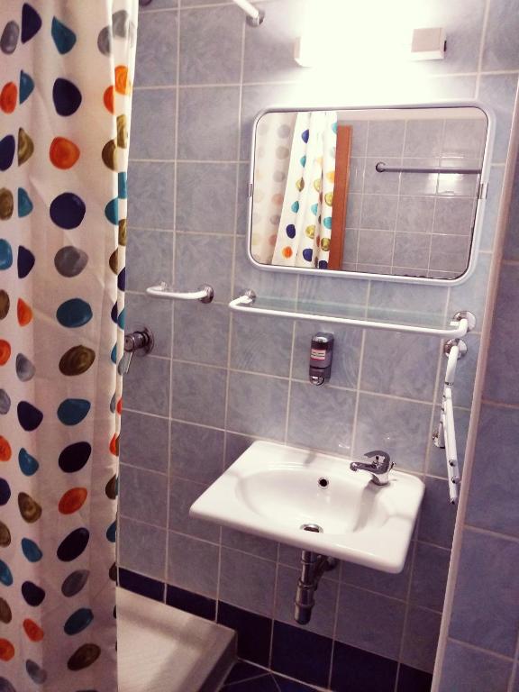 Koupelna v ubytování Hotel Nap