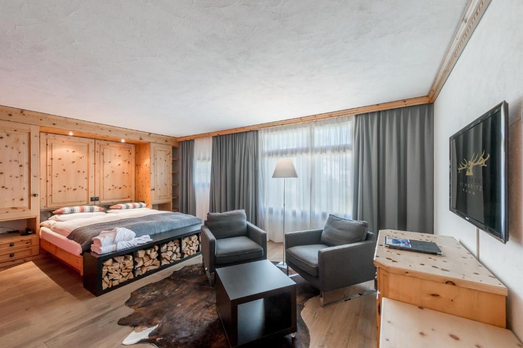 Photo de la galerie de l'établissement Boutique Hotel Cervus, à Saint-Moritz