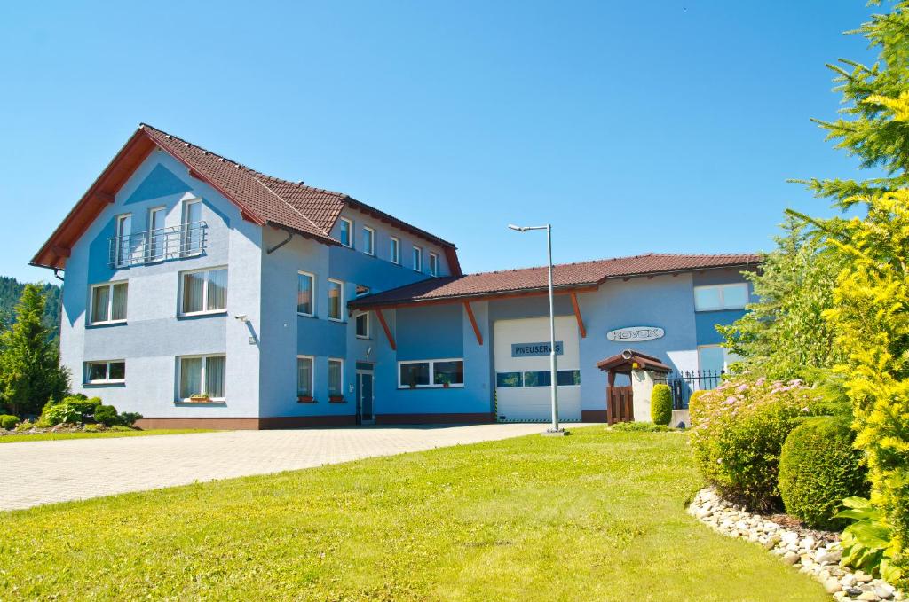 Budova, kde se penzion nachází
