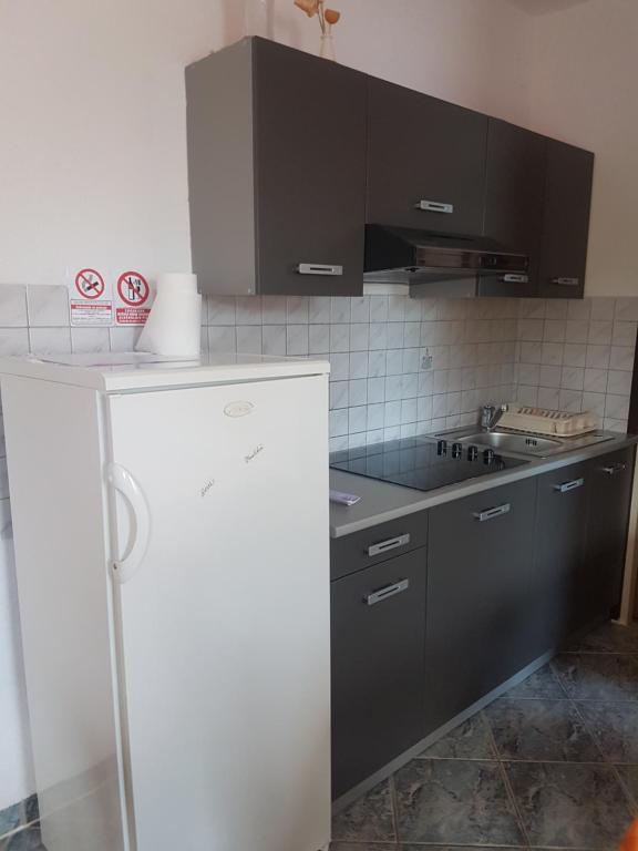Kuchnia lub aneks kuchenny w obiekcie Apartman Edin