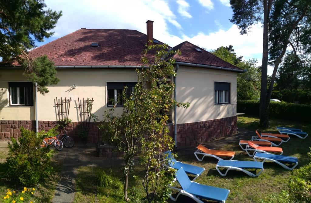 Zahrada ubytování Siófokroom24