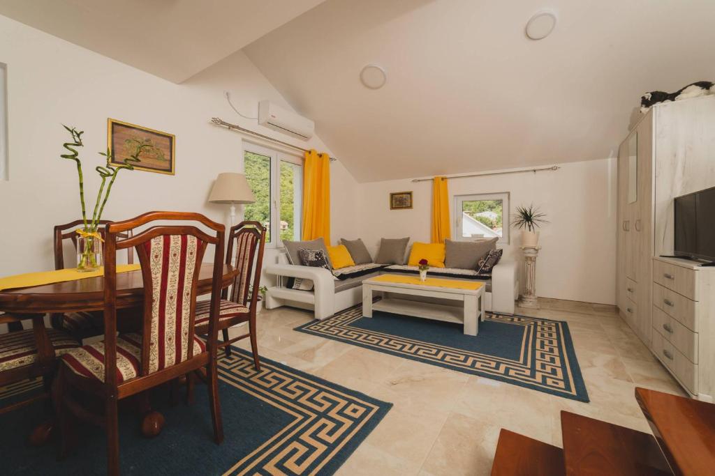 Posezení v ubytování Apartments KOVAC