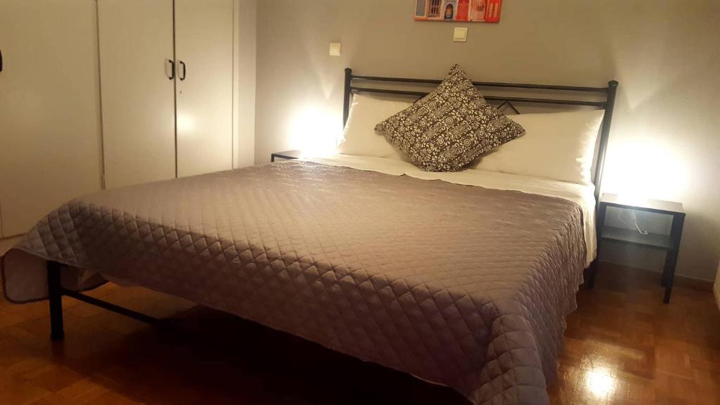 Postel nebo postele na pokoji v ubytování Cozy and minimal apartment
