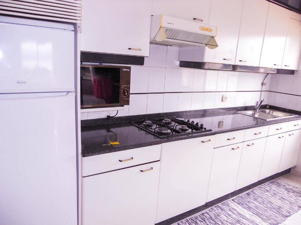 Kuchyňa alebo kuchynka v ubytovaní Apartamentos Blanco