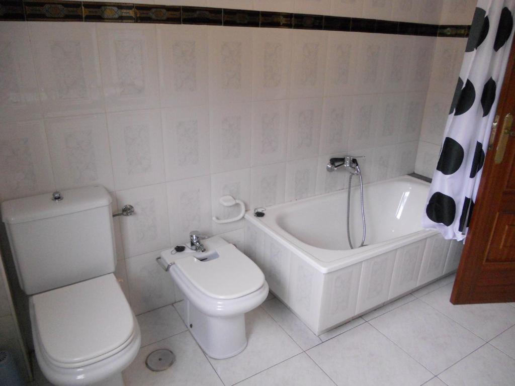 Kúpeľňa v ubytovaní Apartamentos Blanco