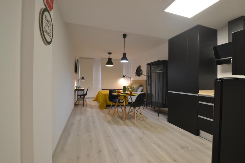 Kuchyň nebo kuchyňský kout v ubytování Loft Urban Casual