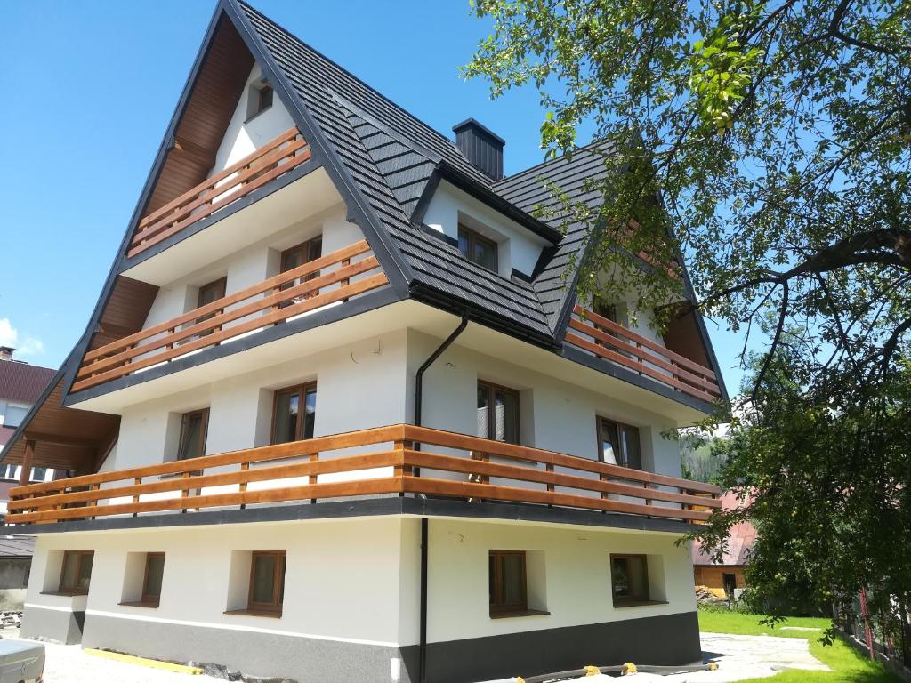 Budova, kde se ubytování v soukromí nachází