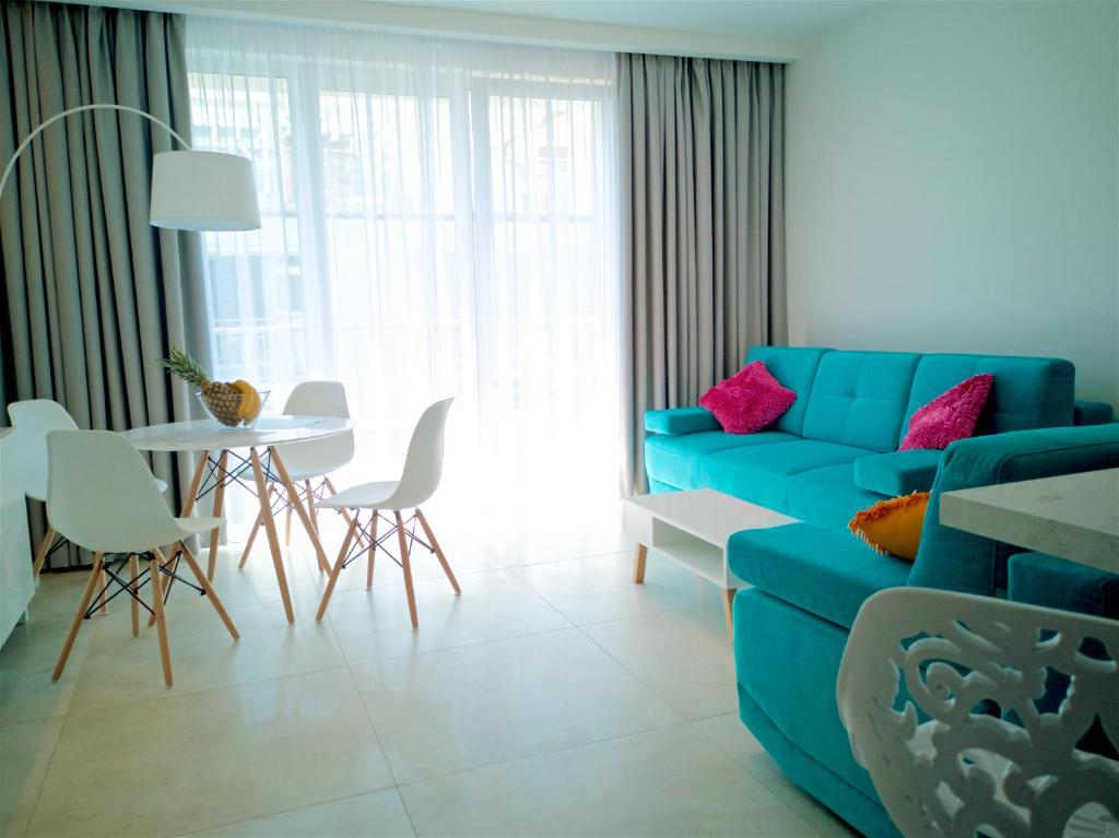 Posedenie v ubytovaní Sea Cliff Apartment Rewal