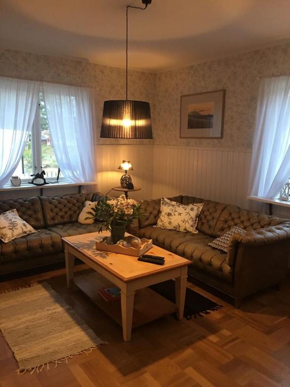 Posezení v ubytování Kolstigenhus