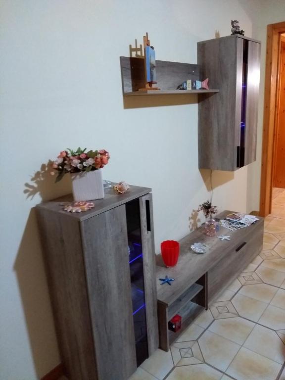 A kitchen or kitchenette at La casa di mare Salento