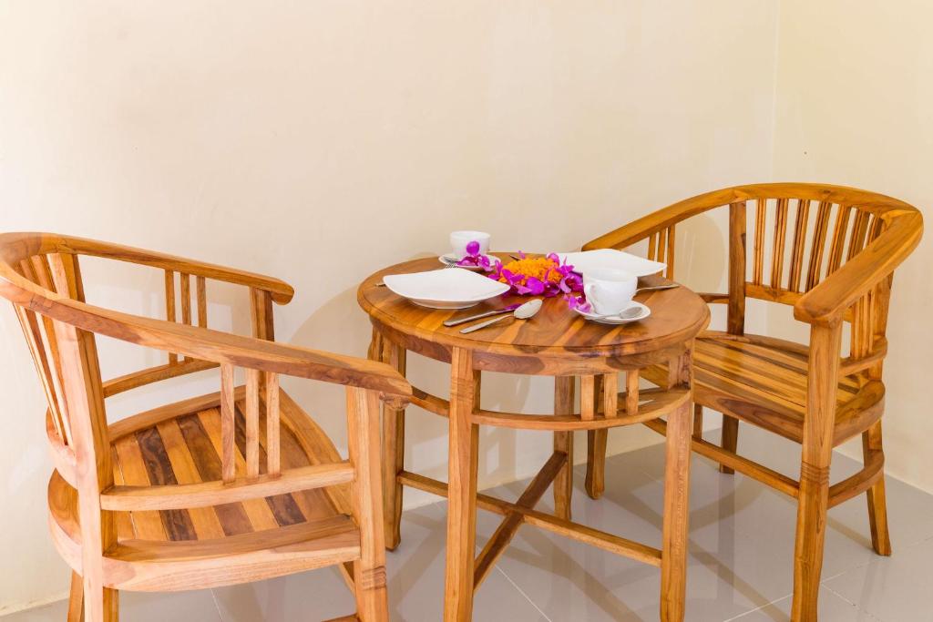 Posezení v ubytování Alam Pangkung Ubud