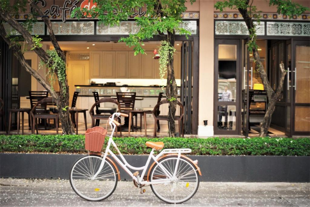 Jízda na kole v ubytování La Petite Salil Sukhumvit 8 nebo okolí