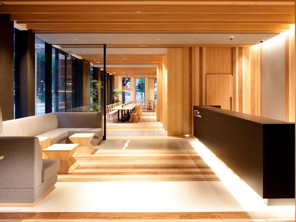 Posezení v ubytování hotel androoms Nagoya Sakae