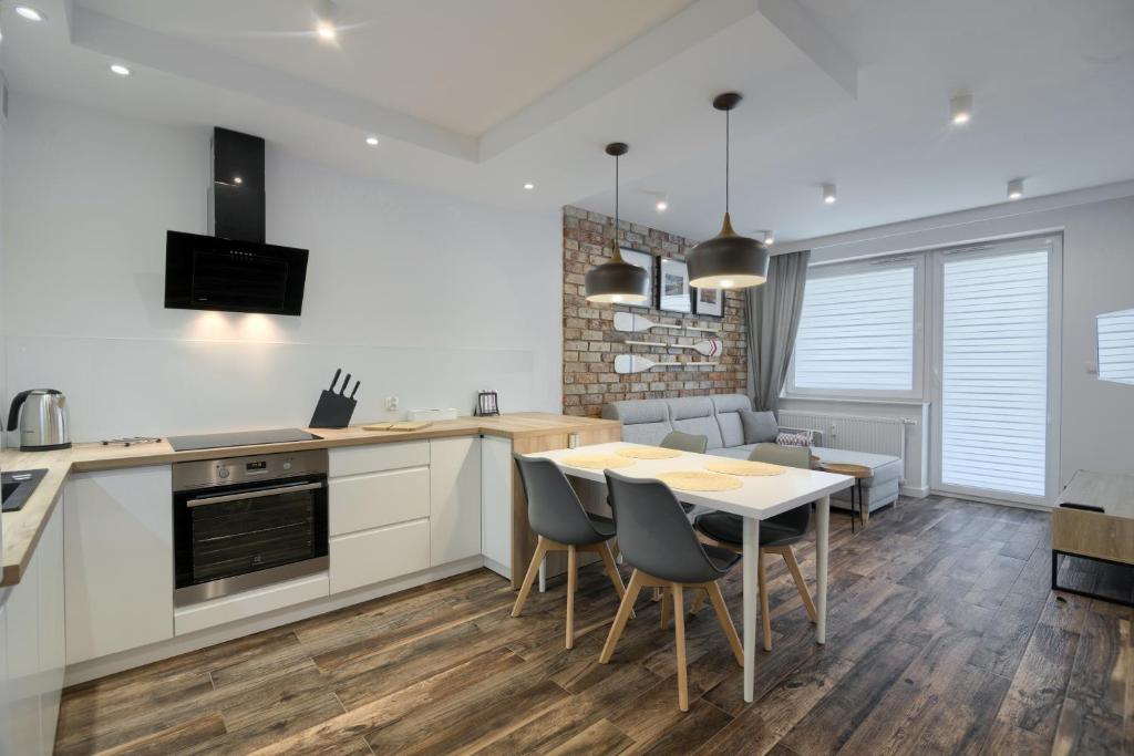 Kuchyňa alebo kuchynka v ubytovaní Apartament Marina