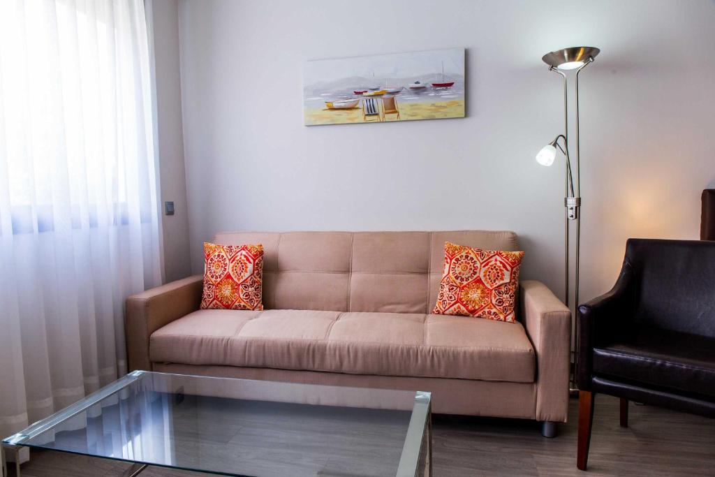 Posezení v ubytování BLUESEA Dimona Suites