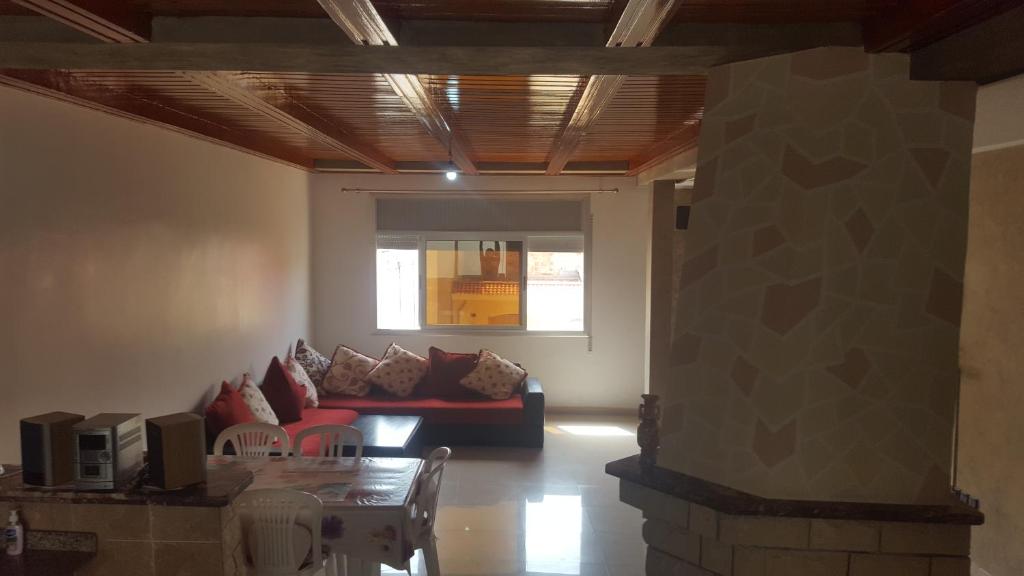 Posezení v ubytování Darcom Apartments