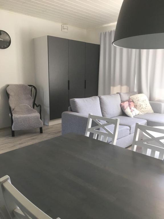 Posezení v ubytování Paljakka Villas