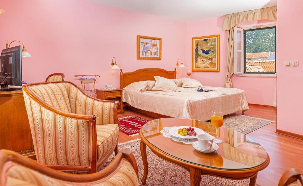 Posezení v ubytování Hotel Ostrea