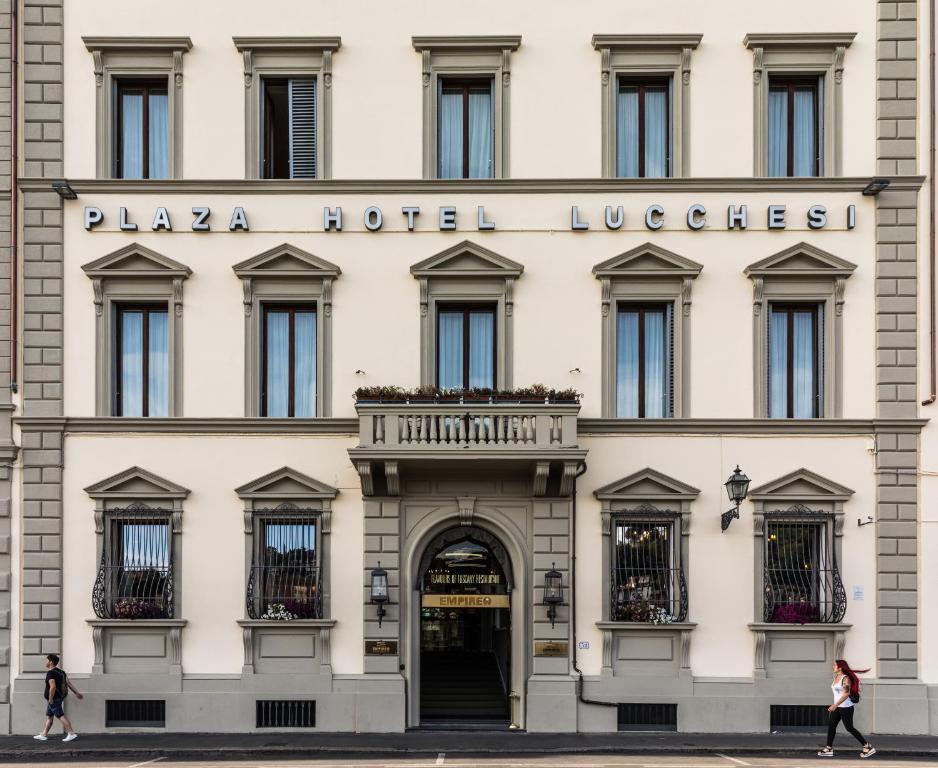 Exteriér nebo vchod ubytování Plaza Hotel Lucchesi