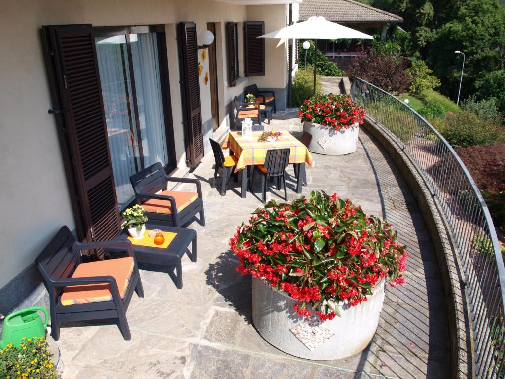 Zahrada ubytování Villa Banfi