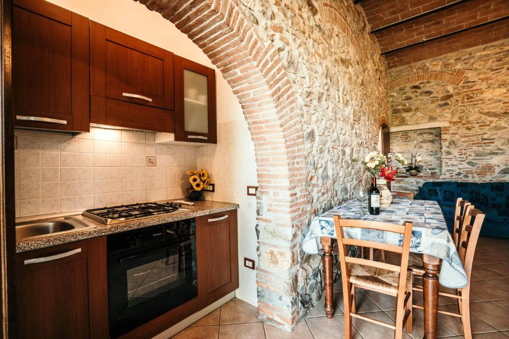 Kuchnia lub aneks kuchenny w obiekcie Casa Vacanze Ribocchi