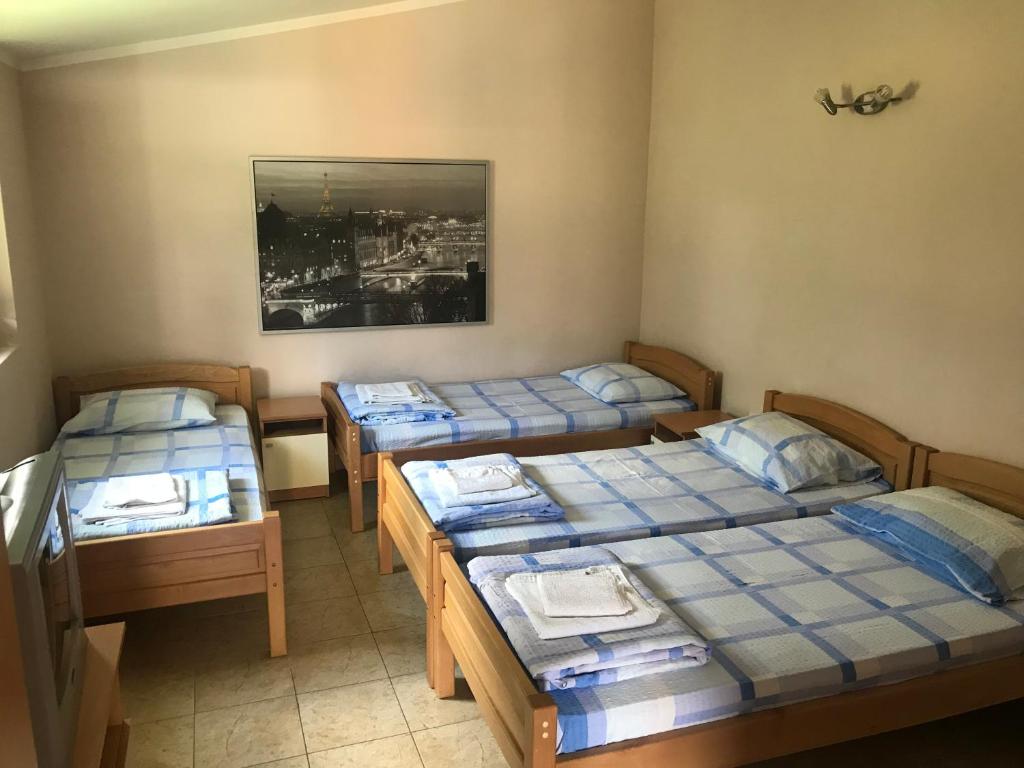 Postel nebo postele na pokoji v ubytování Apartmani Tomovic