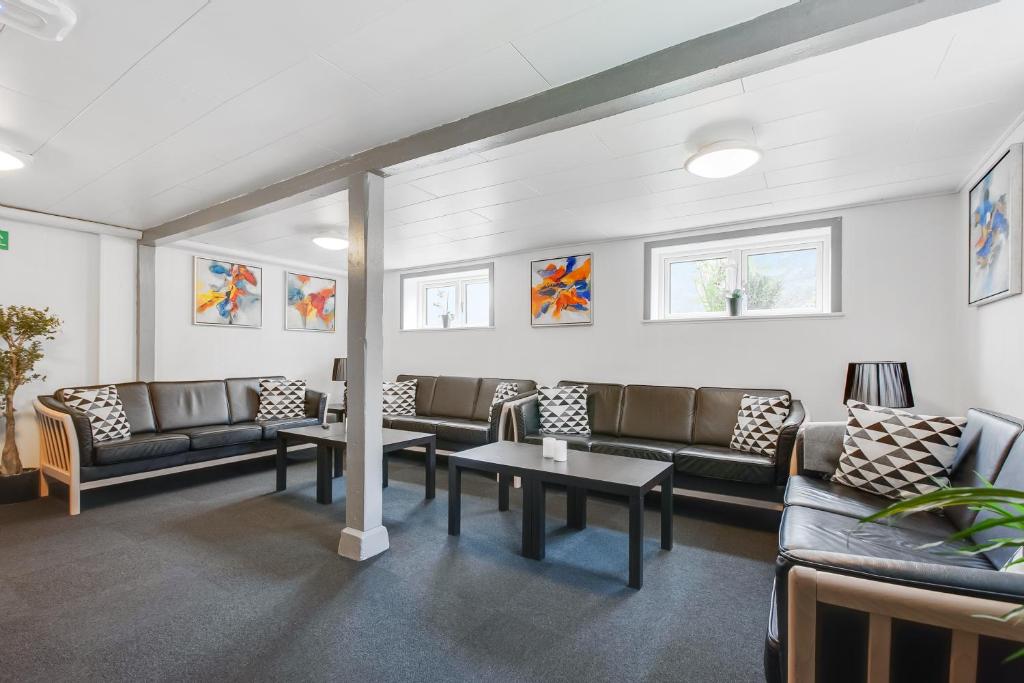 Posezení v ubytování Danhostel Kolding