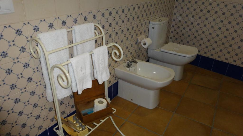 Koupelna v ubytování La Posada Del Infante