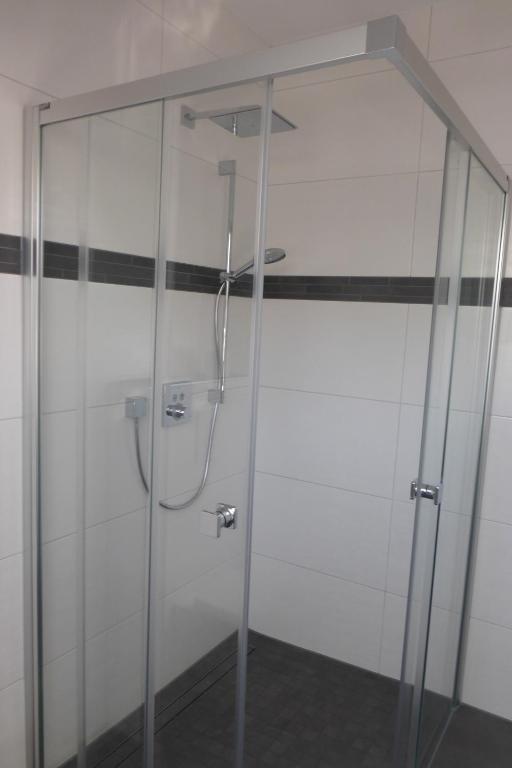 Koupelna v ubytování Ferienwohnung am Eifelsteig