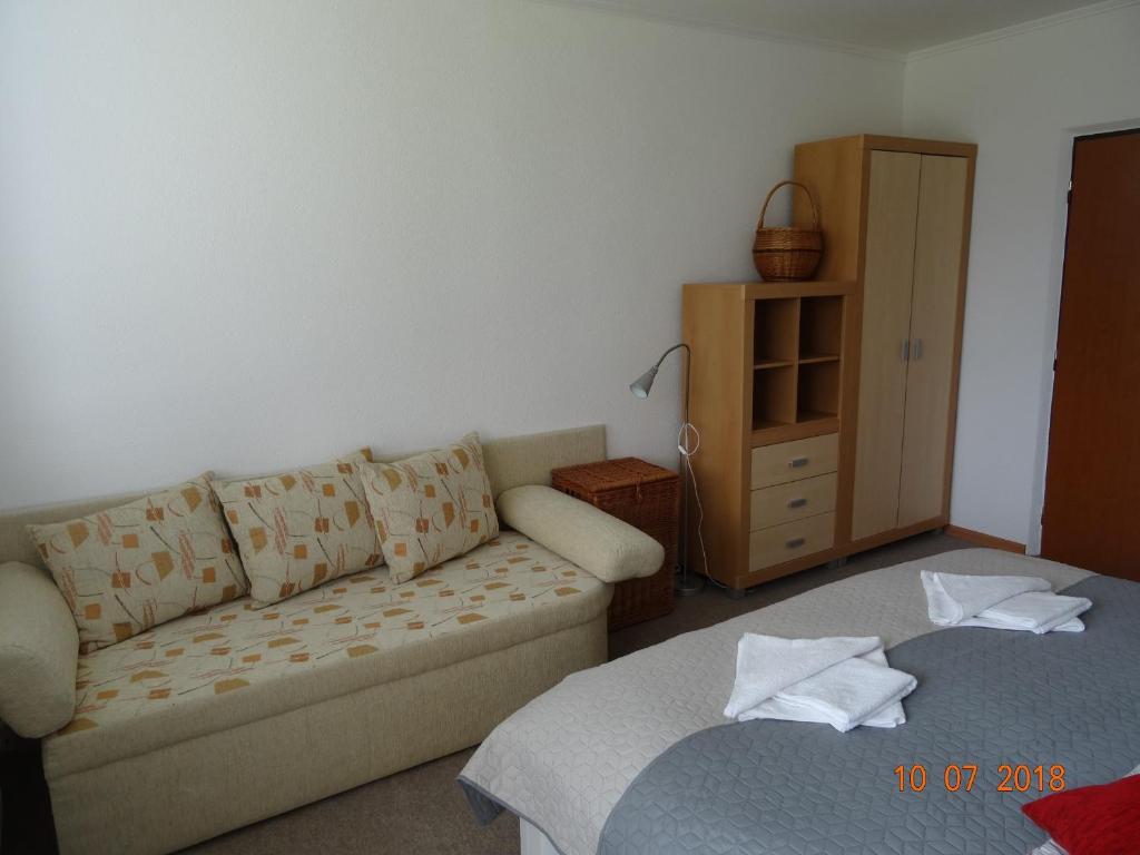 Posezení v ubytování Apartmány Hágy L+L