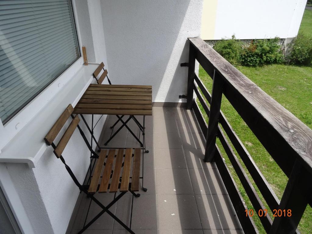 Balkón nebo terasa v ubytování Apartmány Hágy L+L