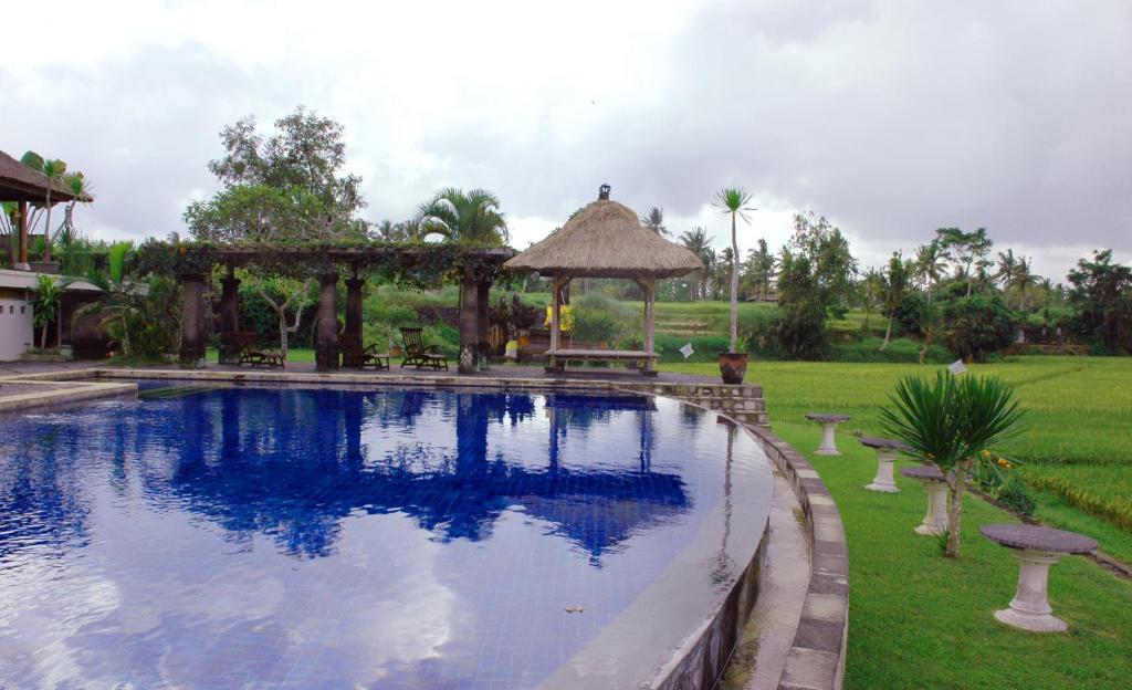 Bazén v ubytování Bumi Ubud Resort nebo v jeho okolí