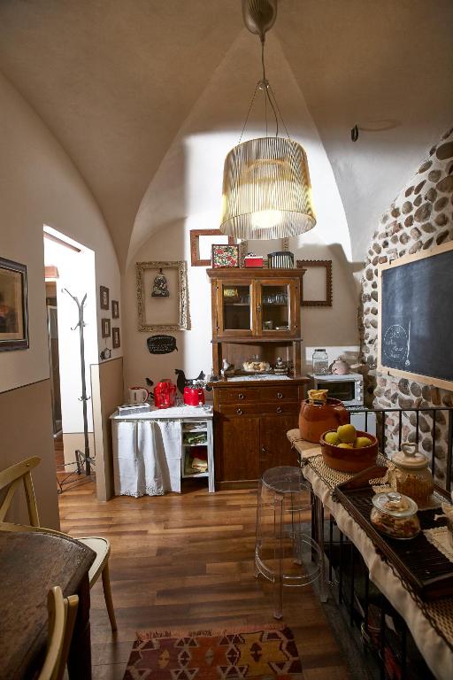 Kuchyň nebo kuchyňský kout v ubytování Centro Storico
