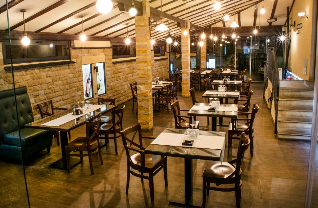 Posezení v ubytování Hotel & Restaurant Ponte Bianco