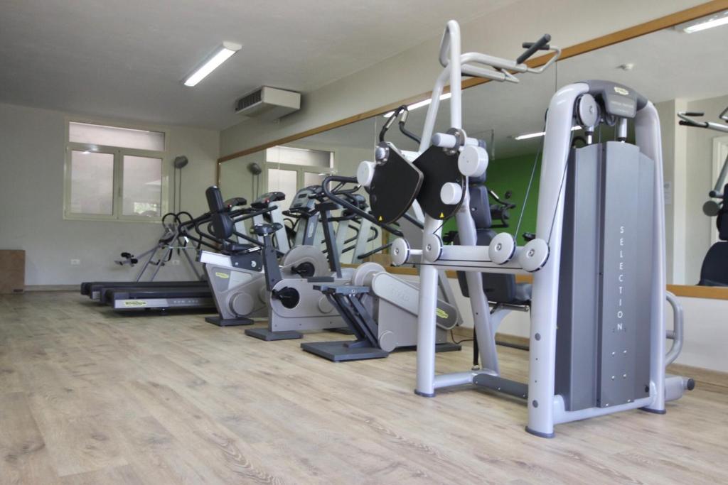 Fitness centrum a/nebo fitness zařízení v ubytování Hotel Nibaru