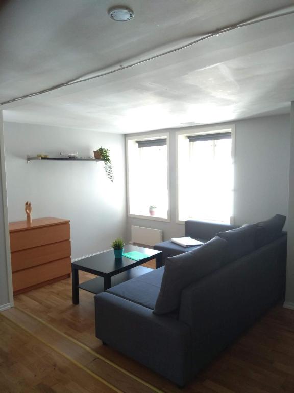 Posezení v ubytování Skuteviken Apartments 40