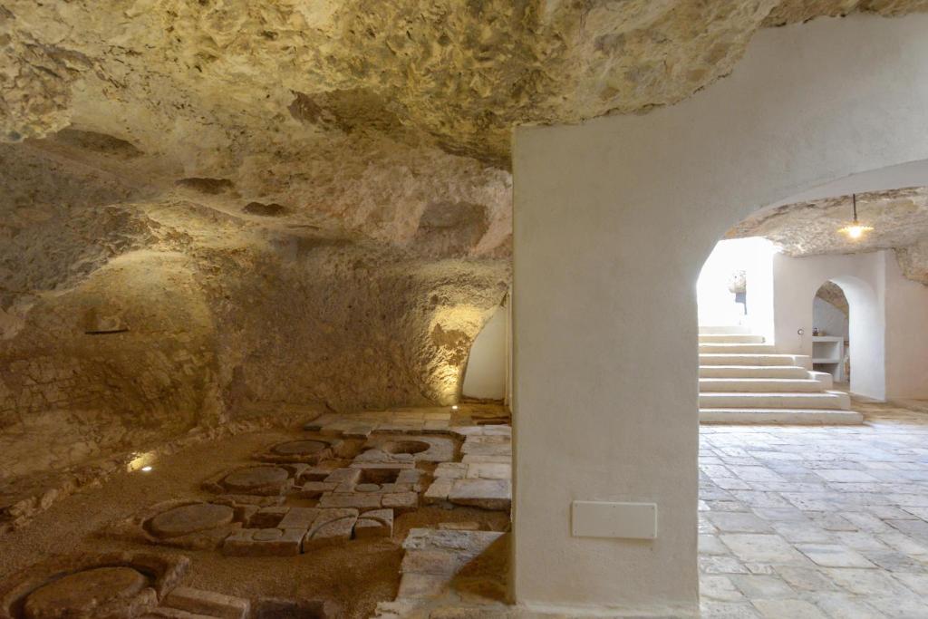 Posezení v ubytování Masseria Lamiola Piccola